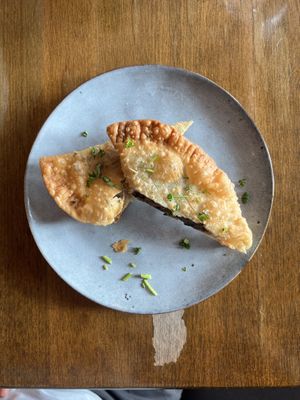 Empanada  #Veganuary at Cafe Berlin in San Juan