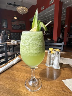 Can’t come to San Juan without getting my fav healthy drink!  at Cafe Berlin in San Juan