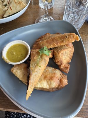 Empanadillas  at Cafe Berlin in San Juan