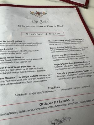   at Cafe Berlin in San Juan