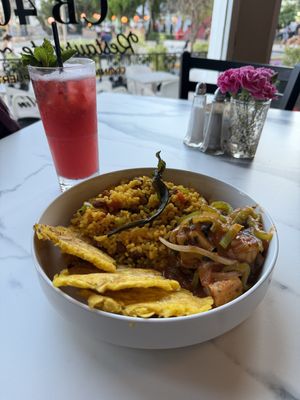   at Cafe Berlin in San Juan