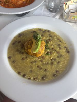 Asopao de Gandules  at Cafe Berlin in San Juan