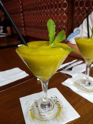 Frozen Mango Mojito   at Cafe Berlin in San Juan