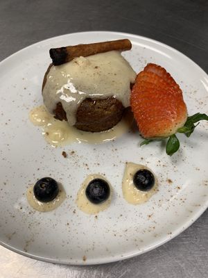 Vegan Carrot Cake!
With coconut sauce at Cafe Berlin in San Juan