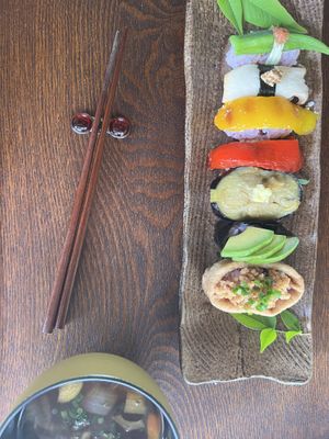   at Uka Shokudo in Teshima