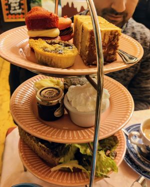 Queens Afternoon Tea at Richmond Tea Rooms in Manchester