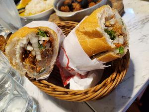 Banh mi at Yuè Xiāng YǎngShēng SùShí 越鄉養生素食 in Taipei