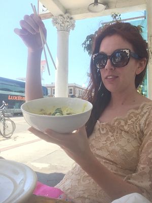 The eggplant curry 👏🏻 at Mao's Kitchen in Venice