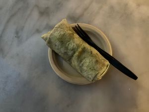 Vegan Burrito at The Bean in New York City