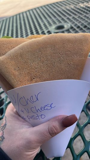   at Holy Crepes! in New Orleans