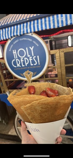   at Holy Crepes! in New Orleans
