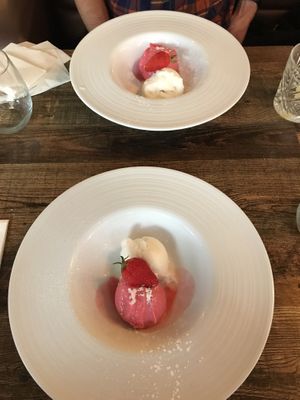 Vegan sorbet   at Posillipo - Faversham in Faversham