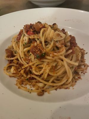 SPAGHETTI SCIUE SCIUE #Veganuary at Posillipo - Faversham in Faversham