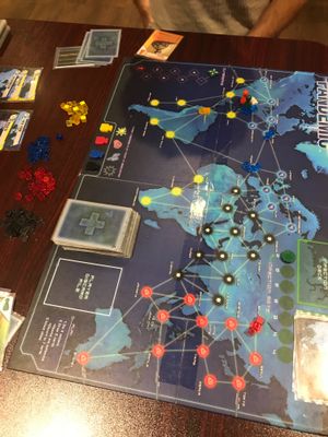 Board game at Snakes & Lattes - Bloor St in Toronto