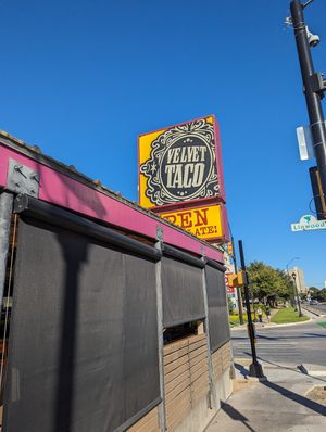  at Velvet Taco in Fort Worth