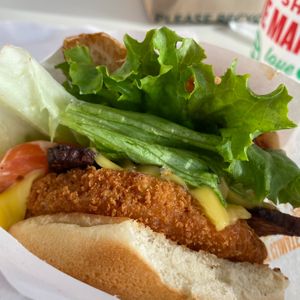 Chick'n Bacon Ranch Burger at Next Level Burger - Austin in Austin