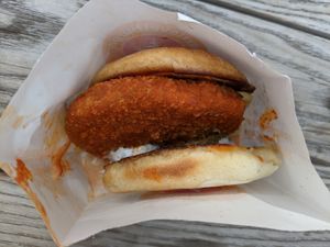 Red Hot Chik'N at Next Level Burger - Austin in Austin