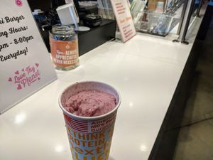 Summer Berry shake. at Next Level Burger - Austin in Austin