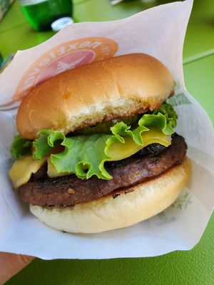 American burger at Next Level Burger - Austin in Austin