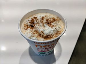 Apple cinnamon shake. at Next Level Burger - Austin in Austin