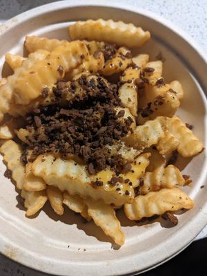 BeerChz style fries at Next Level Burger - Austin in Austin