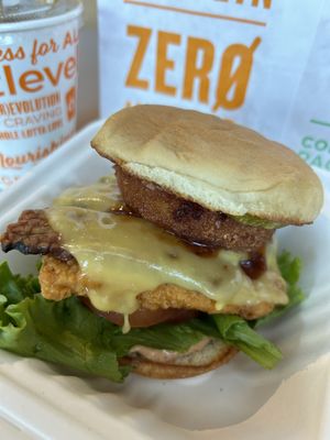 Maverick Cluckwich  at Next Level Burger - Austin in Austin