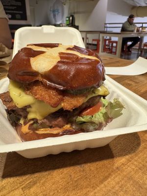 Maverick burger   at Next Level Burger - Austin in Austin
