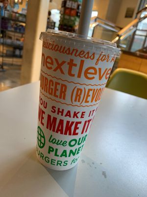 Chocolate shake at Next Level Burger - Austin in Austin