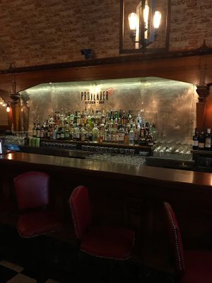 Bar view at Provender Kitchen & Bar in Ellsworth