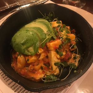 Tofu scramble but without potatoes & bread at Provender Kitchen & Bar in Ellsworth