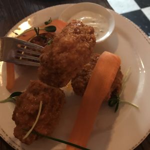 Tofu “wings” at Provender Kitchen & Bar in Ellsworth