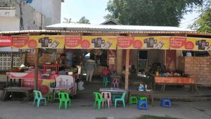 shop at Ma Aye Noodle Shop in Hsipaw