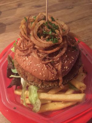 To go burger 🍔  at Bonnie & Clyde in Stuttgart