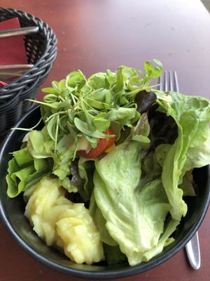 Side salad (5€)  at Bonnie & Clyde in Stuttgart