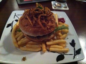 Burgertime :-) at Bonnie & Clyde in Stuttgart