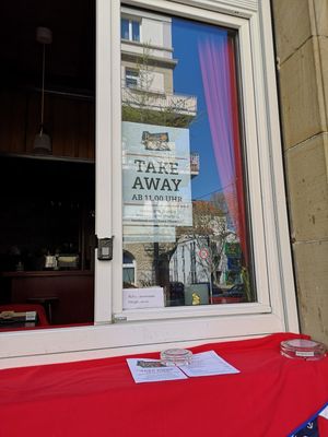 Take away window  at Bonnie & Clyde in Stuttgart