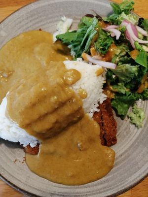 Vegatsu: Vegetarian Curry with Seitan at Wagamama in Nicosia
