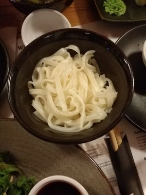 Asked to serve it with rice noodles 🍜(usually comes with rice) at Wagamama in Nicosia