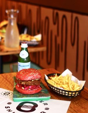 Falafel Burger  at Burger Shurger in Elsternwick