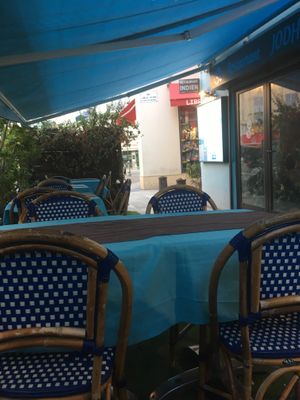 Patio area at Route Des Inde in Nice