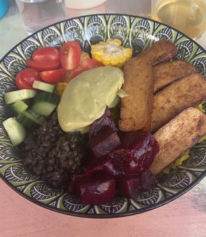 Rice bowl of the day  at Avit in Athens