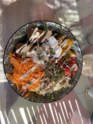 Buddha Bowl at Avit in Athens