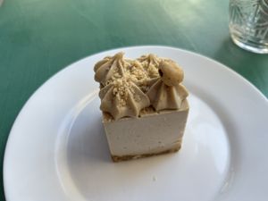 White chocolate and hazelnut cake  at Avit in Athens