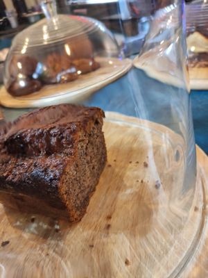 Banana bread at Avit in Athens