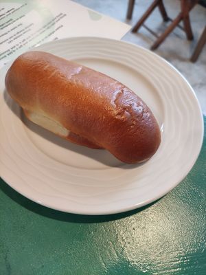 Sausage roll €2.50 at Avit in Athens