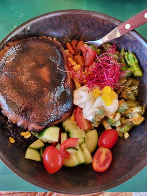 Rice bawl at Avit in Athens