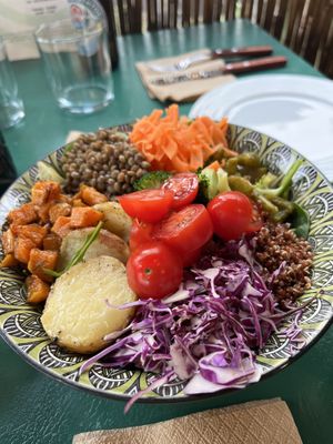 Buddha Bowl of the day   at Avit in Athens
