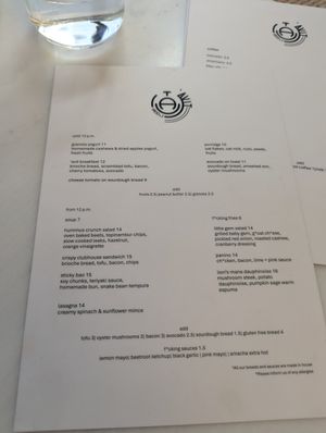 Menu at January 2025 at Avit in Athens