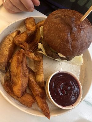 Cheeseburger   at Avit in Athens