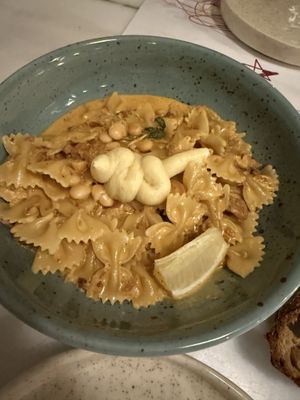 Pasta dish  at Avit in Athens